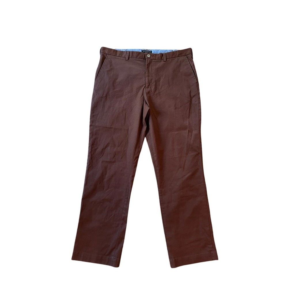 Banana Republic Brown Aiden Chino Slim Fit‎ Pants Mens 38x32
